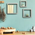 thumbnail image 2 of Niche Soho 3 Piece Wall Shelf Set- Weathered Grey, 2 of 7