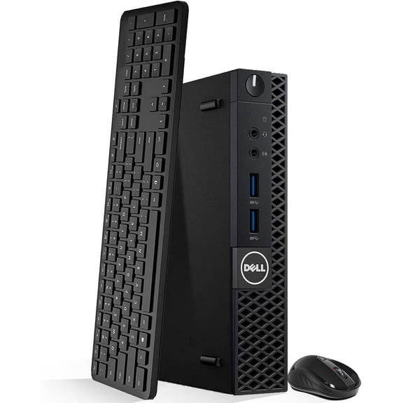 Restored Dell Desktop PC, Core i5-6500T, 16G RAM, 512G NVMe SSD, HDMI, Keyboard Mouse, WiFi, Windows 11 Pro