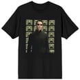 thumbnail image 4 of The Matrix Neo Many Screens on Black Adult T-Shirt-6XL, 4 of 7