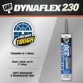 thumbnail image 2 of DAP 18286 10.1 oz. Gray Dynaflex 230 Premium Indoor/Outdoor Sealant, 2 of 7