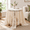 Beige-55" x 55" (Square), variant on Beige Lace Tablecloth Vinttable Cloth(beige 55"x55" Square)