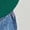 Dark Green, variant on Xijirk Women's Smocked High Neck Blouse Short Puff Sleeve Top Solid Color Casual Tee for Everyday Wear,S