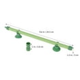 thumbnail image 2 of LRXIYODE 1Pcs Aquarium Bubble Tube Green Plastic Oxygen Diffuser For Underwater Environment 10In, 2 of 7