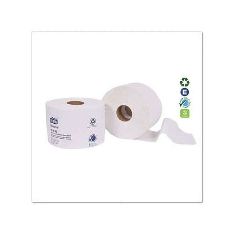 Universal Bath Tissue Roll with OptiCore, Septic Safe, 2-Ply, White, 865 Sheets/Roll, 36/Carton Universal Bath Tissue Roll with OptiCore, Septic Safe, 2-Ply, White, 865 Sheets/Roll, 36/Carton