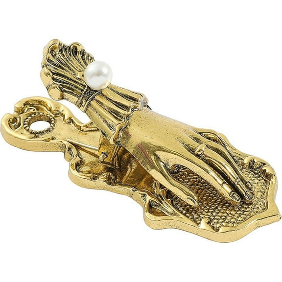 Vintage Hand Shape Bookmark Clip Zinc Alloy Antique Brass Reading Gift For Book Lovers Secure Page Holder
