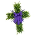 thumbnail image 4 of AMLESO Easter Cross Wreath Window Lavender and Eucalyptus Decorative Fall Wreath Easter, 4 of 8