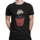thumbnail image 5 of Camisetas de flores de rap para hombre, de algodón, divertidas, de cuello redondo, De La Soul, de manga corta, con gráficos, 5 of 7
