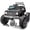 Black-Upgraded 4WD, variant on Joyracer Chevrolet Cheyenne 4WD 24 Volt Ride on Toys, Electric Car for Kids, Power Truck Wheels with Remote, Bluetooth, USB, LED Lights, Black