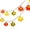 Maple leaves, variant on LOWLHOME LED Pumpkin Maple Leaf Light String, Decorative Fairy Acorn String Lights Thanksgiving Decoration, Autumn Garland Cute Novelty Lights, 4.9 FT with 10 Lights, Maple leaves