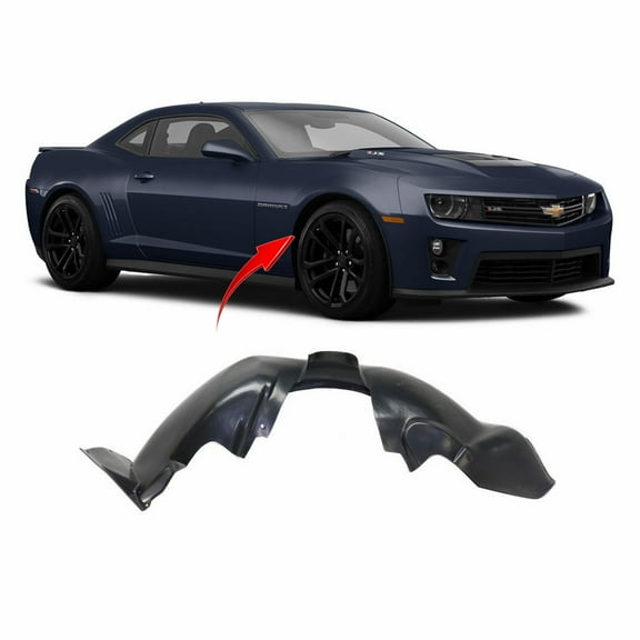 DCP Fender Liner Passenger Side for Chevrolet Camaro 2014-2015 GM1249251 22829468