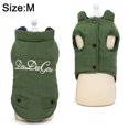 thumbnail image 2 of Ropa de algodón bordada a la moda para mascotas, ropa para piernas de perro, camisa cálida para Otoño e Invierno para mascotas MFZFUKR BST3001073-2, 2 of 5