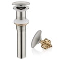thumbnail image 1 of Tapón de desagüe desplegable Ultimate Unicorn, níquel cepillado, 1 of 9