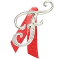 thumbnail image 1 of Christmas Ornament Monogram with Crystals Made from Swarovski® - F, 1 of 1