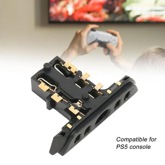 Headphone Jack Socket for PS5 Replacement Headphone Jack Port Socket for PS5 Game Console