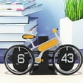 thumbnail image 3 of Reloj De Escritorio Con Tapa, Reloj De Escritorio Con Tapa Automática, Reloj Abatible Con Forma De Bicicleta De Estilo Retro Para Oficina En Casa, 3 of 7