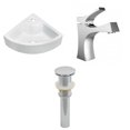 thumbnail image 1 of Imaginations Américaines 26.25-po. W Vessel Set Blanc, 1 of 1