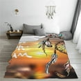 thumbnail image 5 of Salouo Follow Your Dream Dreamcatcher Print Bed Blankets,Flannel Blanket Comfortable Air Conditioning Blanket Lightweight Blanket for Sofa Bed Travel & Couch -60"x50", 5 of 8