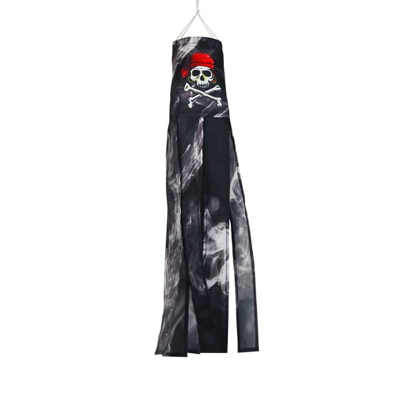 In the Breeze 5411 — Smokin' Pirate Babysoc - Pirate Theme Printed Outdoor Windsock - 15-Inches - 12 Piece Pack