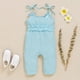 thumbnail image 2 of Mameluco de una pieza para niños recién nacidos, bebés, niños y niñas, mono con volantes y cuello Halter Sailing Electrónica, 2 of 6