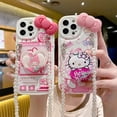 thumbnail image 2 of Sanrio-funda de teléfono de Hello Kitty My Melody, carcasa de silicona anticaída para iPhone 15, 14, 13, 12, 11 Pro Max, Mini, XR, XS MAX, 8, X, 7, SE Plus, 2 of 5