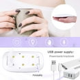 thumbnail image 4 of UV LED nail dryer Mini Gel nail lamp Portable Curing light for Gel Nail Polish, 4 of 5