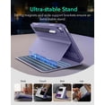 thumbnail image 4 of Funda ESR para iPad A16 de 11.ª y 10.ª generación con funda magnética, color morado, 4 of 9