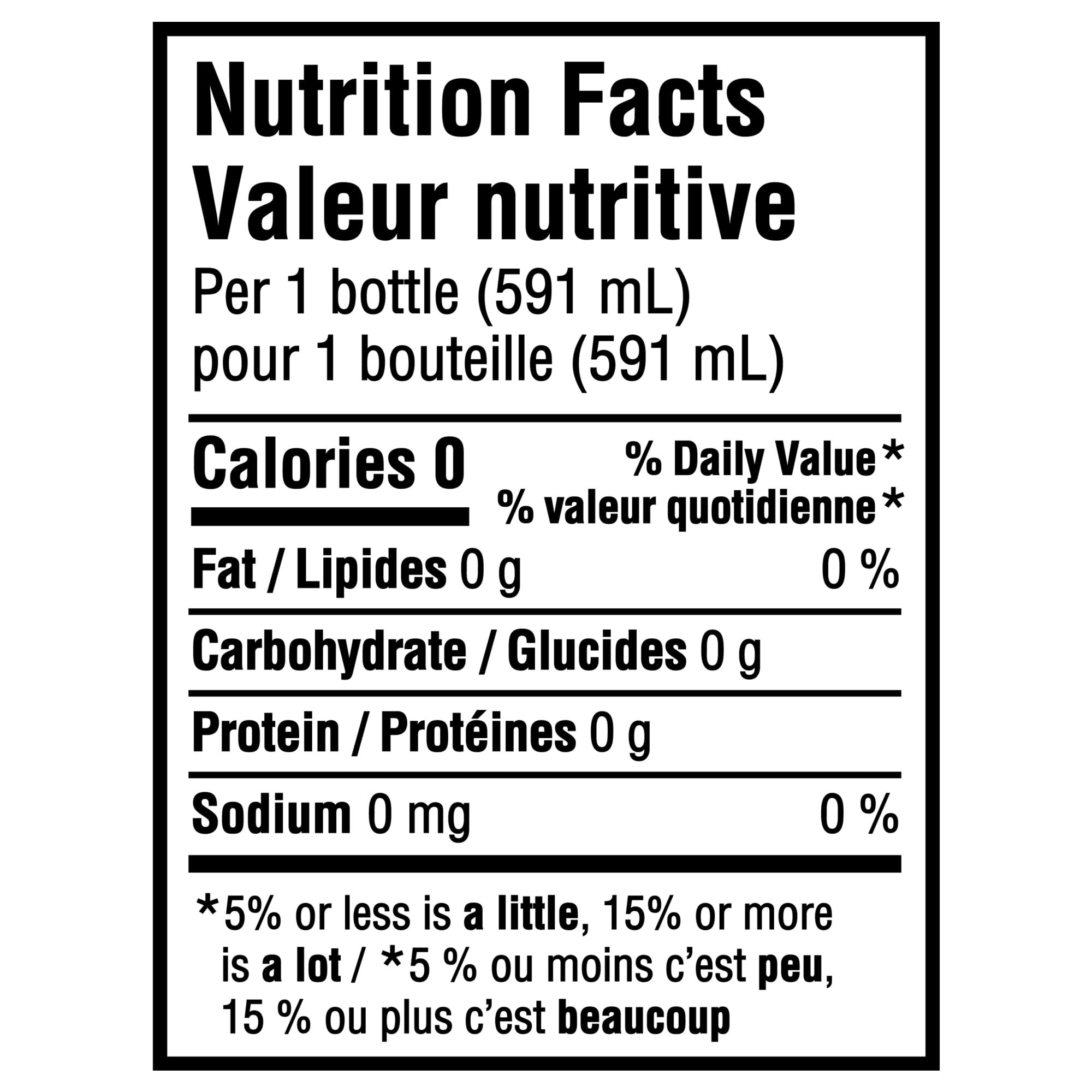 Dasani Water Bottle, 591 mL