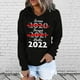thumbnail image 2 of Sudaderas con capucha informales para mujer, sudaderas con estampado de manga larga y bolsillo, Tops con cordón Fridja fhghd4453, 2 of 8