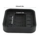 thumbnail image 3 of Tapones de rueda 4 piezas de muebles cuadrados con ruedas, almohadilla de para muebles, para gabinete, sofá, mesa, silla 4 piezas negro 8,5 cm x 8,5 cm Fanmusic Tapones de rueda, 3 of 5