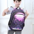thumbnail image 6 of FORMRS School Backpack 17" Student Travel Bag with Laptop Compartment, Pink Road, 6 of 7