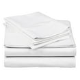 thumbnail image 4 of White Luxury Extra Soft Deep Pocket Fresh Breathable Sheet Set Twin - White, 4 of 5
