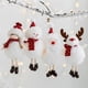 thumbnail image 4 of Noel Muñeco De Nieve Ángel Muñeca Colgante De Felpa Mini Muñeca Árbol De Navidad Fiesta En Casa Decoración Regalo sonducket HA041427-02, 4 of 6