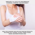 thumbnail image 6 of ForPro All-Purpose Lint-Free 4-Ply Esthetic Wipes - Non-Woven - For Salon and Spa Use- Soft, Strong and Durable- Latex-Free – Medical-Grade Fibers - 4” x 4” - 200-Count, 6 of 7