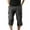 Dark Gray, variant on Miqool Mens and Big Mens Long Cargo Shorts Below The Knee Athletic Running Shorts 3/4 Capri Pants for Outdoor Hiking Camping Golf with 7 Pockets