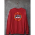 thumbnail image 3 of Such A Witch Without My Coffee Sweatshirt Women -Image by Shutterstock, Female 4X-Large, 3 of 4