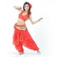 thumbnail image 4 of Pantalones harén para danza del vientre para mujer, estilo tribal, holgados, estilo árabe, para Halloween. rojo, 4 of 9
