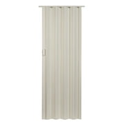 Spectrum Oakmont PVC Folding Door Fits 36wide x 80high White Ash Color