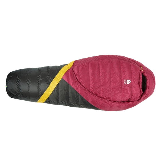 Sierra Designs Cloud 800 Dridown 20 Degree Sleeping Bag - Women's, Sangria/Yellow/Peat, Regular