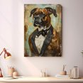 thumbnail image 4 of Boxer Wall Art Abstract Dog Posters - Boxer Dog Canvas Wall Art For Bedroom Decor - Vintage Posters - Gift For Mom, 4 of 6