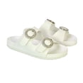 thumbnail image 5 of XY London Womens Reggie Diamante Double Strap Flat Sandals, 5 of 5