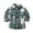 Green, variant on GiLiling Flannel Shirts for Boys and Girls Casual Long Sleeve Lapel Button Down Winter Plaid Jacket Toddler Outwear Clothes (Grey, 7-8 Years)