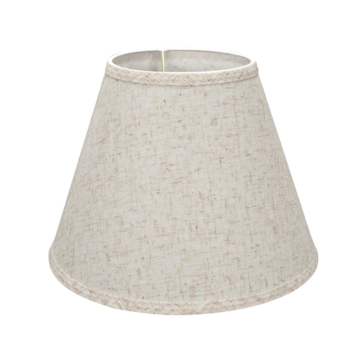 Aspen Creative 58877 Transitional Hardback Empire Shape UNO Construction Lamp Shade in Flaxen, 12" Wide (6" x 12" x 9")