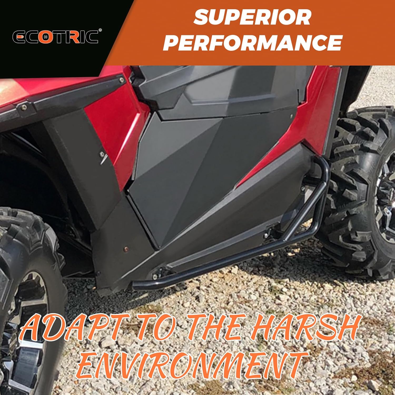 Kojem Nerf Bars Rock Sliders, Fit for Polaris 2014-2022 Polaris RZR 900, Trail 900S 1000S XP1000, Turbo