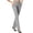 #0066-Gray, variant on Womens High Waist Wide Leg Yoga Pants with Pockets Loose Slim Casual Work Trousers Bottoms for Daily Office