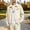 New-White, variant on PNTUTB Outerwear for Men Full Zip Snap Button Lapel Jacket Solid Color Long Sleeve Coat Casual Comfort Trendy Fashion Outerwear with Pockets