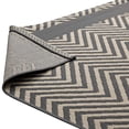 thumbnail image 5 of Modway Optica Chevron With End Borders 8x10 Indoor and Outdoor Area Rug in Gray and Beige, 5 of 7