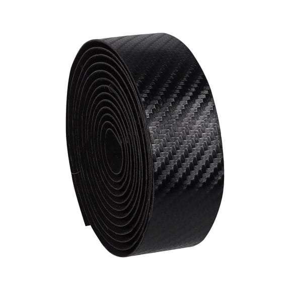 Raindrops Handle Grip Tape 1 Pair Black Pu Eva for Cyclists with Non Skid Feature