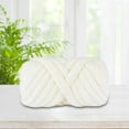 thumbnail image 4 of Chunky Yarn Durable Comfortable for Crocheting Comfortable Macrame Yarn Throw Hand Knitting Weaving White, 4 of 9
