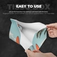 thumbnail image 2 of Kdxio Vintage Surf Van Beach Print Tissue Box Cover,Modern PU Leather Rectangular Tissue Box Holder for Bathroom Living Room Bedroom Office Desk Car Home, 2 of 6