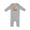 AC-Heather Grey, variant on Grandma Loves Me Woodland Fox Baby Romper Coveralls